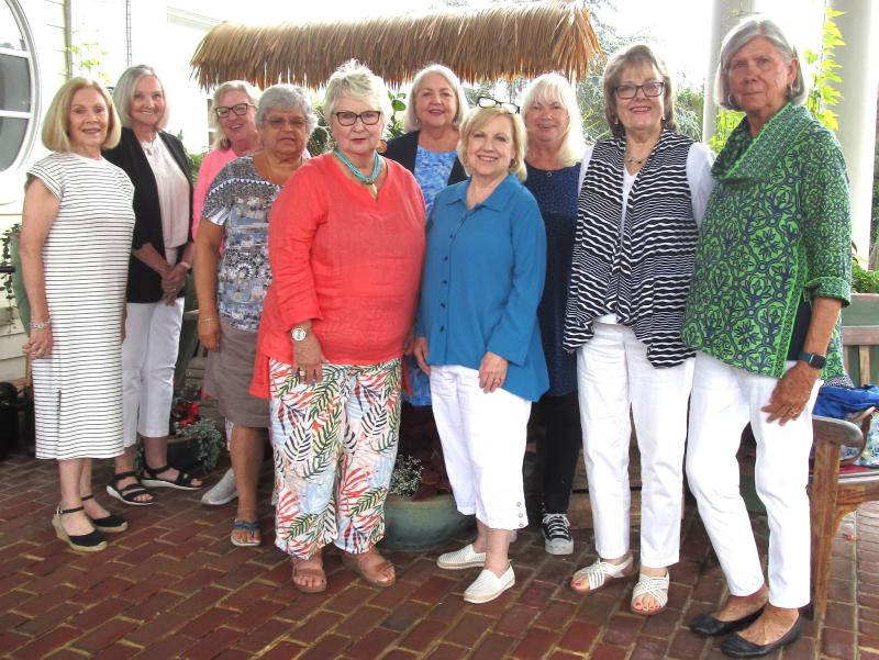 Lunch With a Purpose/Coastal Delaware board members for 2024-25 shown are (l-r) Susan Bowser, Nancy Strickler, Joanne Harrigan, Adele Jones, Cheryl Mitchell, Arlene Hannon, Carolyn Cicio, Susan Rivers, Joan Millard and Helen Phillips. Not pictured are Ruth Pryor and Agnes DiPietrantonio. SUBMITTED PHOTO